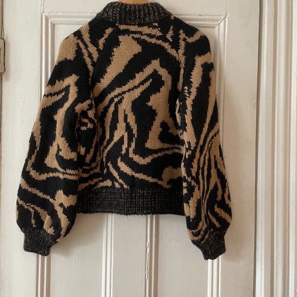 Ganni Hand Knit Wool Sweater - Picture 2 of 4